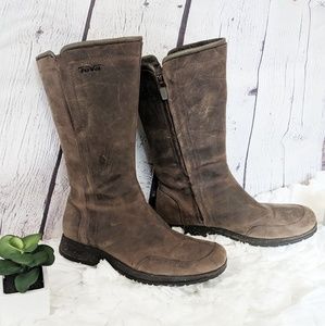 Teva Capristrano Waterproof High Calf Leather Boot